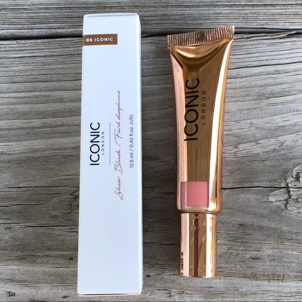 ICONIC LONDON Sheer Cream Blush in Rose Riot